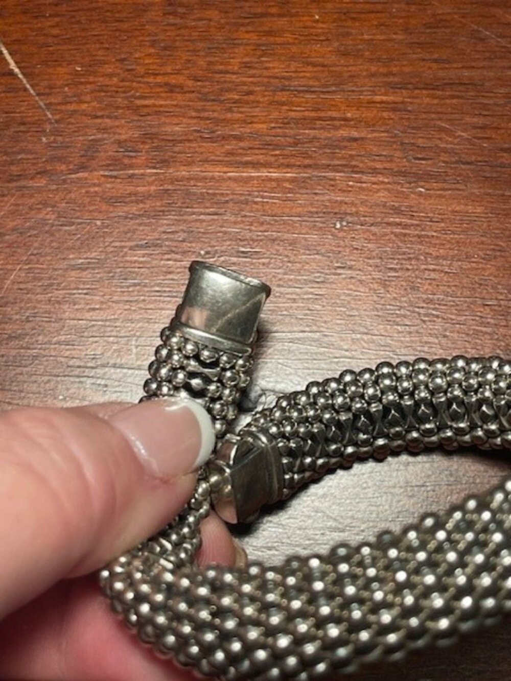 Lagos Caviar bracelet with box and card - Picture 8 of 15